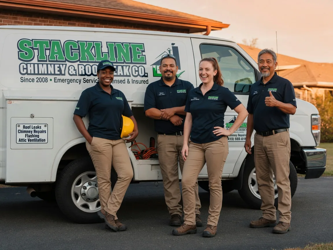 Chimney flashing repair company in North Webster, IN